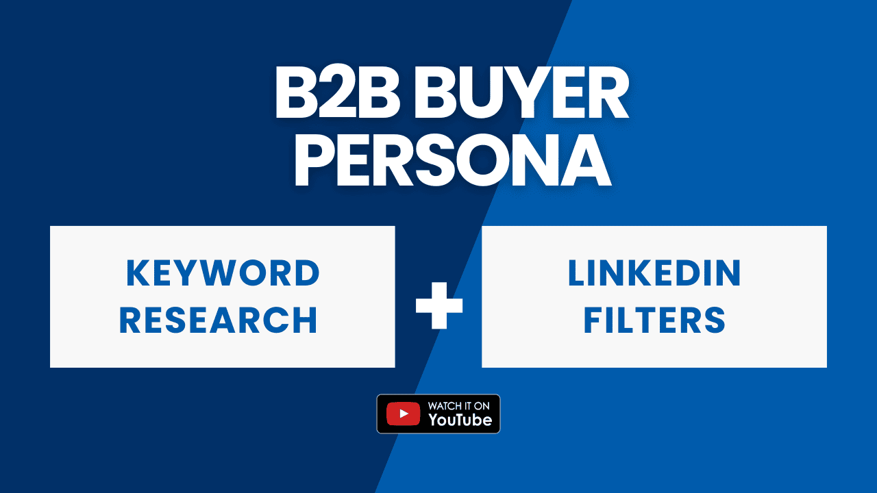 Building a Sales Persona on LinkedIn
